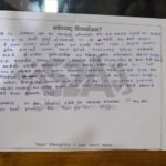 Handwritten review